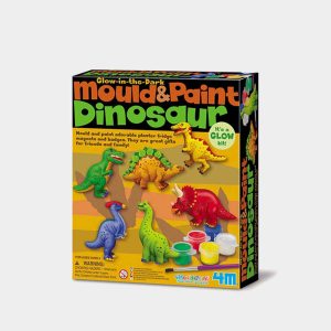 Moldea y Pinta Dinosaurios