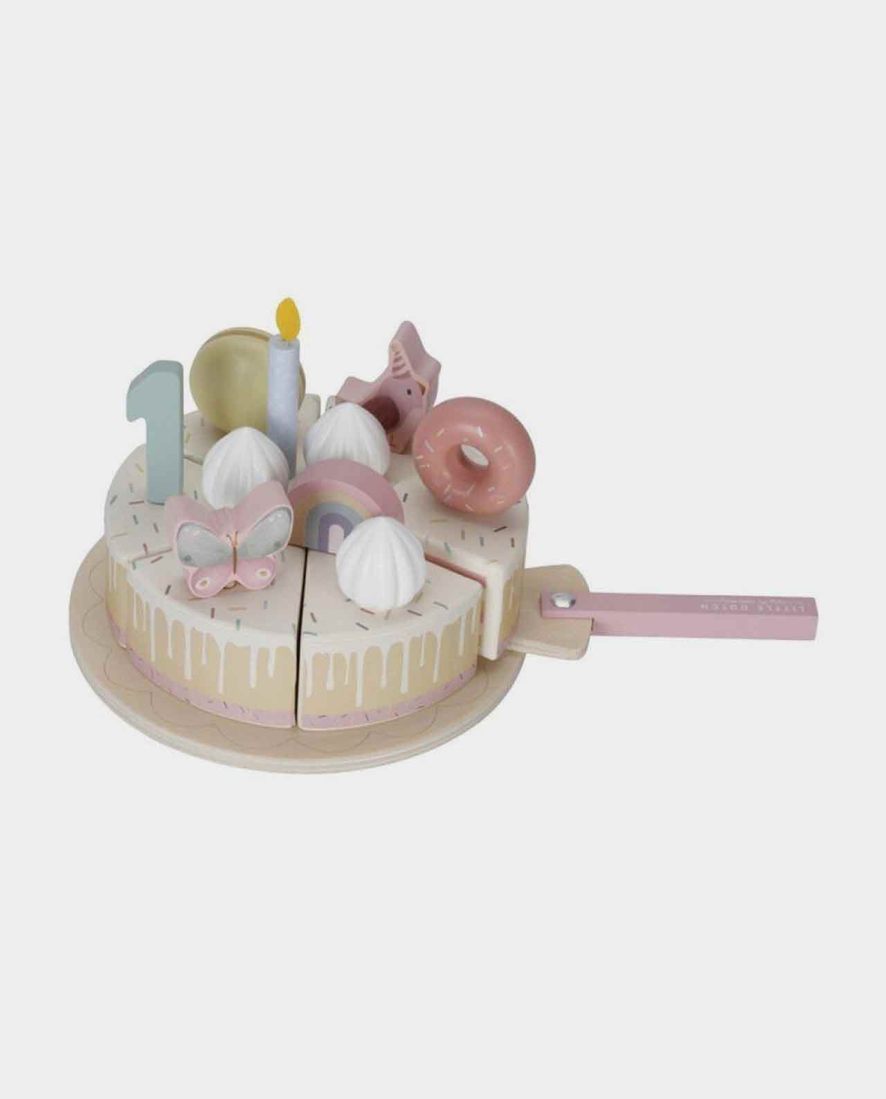 Pastel de Cumpleaños Rosa FSC Little Dutch