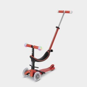 Patinete Micro Mini 2 Grow Deluxe Magic Rojo 1-6 Años