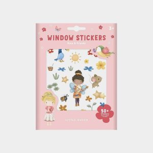 Pegatinas de Ventana Rosa&Friends Little Dutch