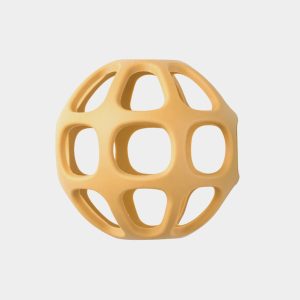 Pelota Sensorial Silicona Mostaza Saro