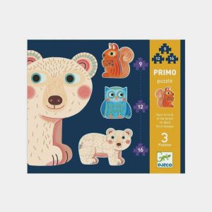 Primo Puzzle En el Bosque Djeco