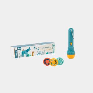 Linterna proyector de historias Baobab Moulin Roty