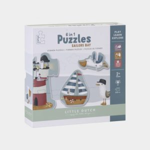 Puzzle 6 en 1 Sailor Bay Little Dutch
