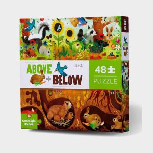 Puzzle Arriba y Abajo El Bosque 48 Piezas Crocodile Creek
