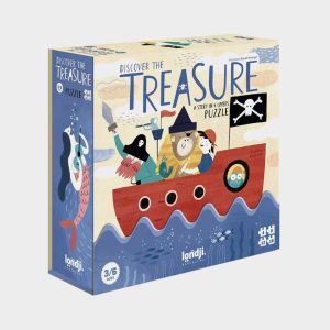 Puzzle Discover the Treasure – 4 puzzles Londji