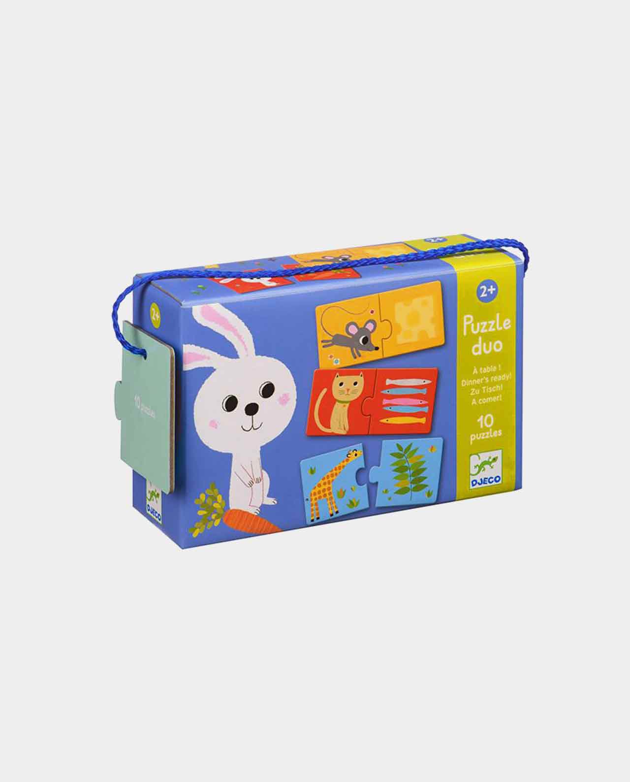 Puzzle Duo A Comer Djeco