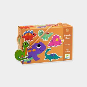 Puzzle Duo Dinos Djeco