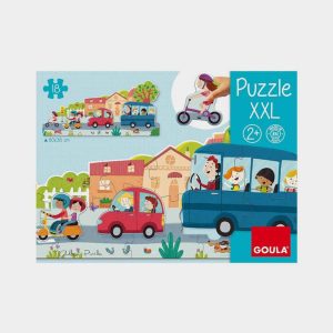 Puzzle XXL Los Vehículos Goula