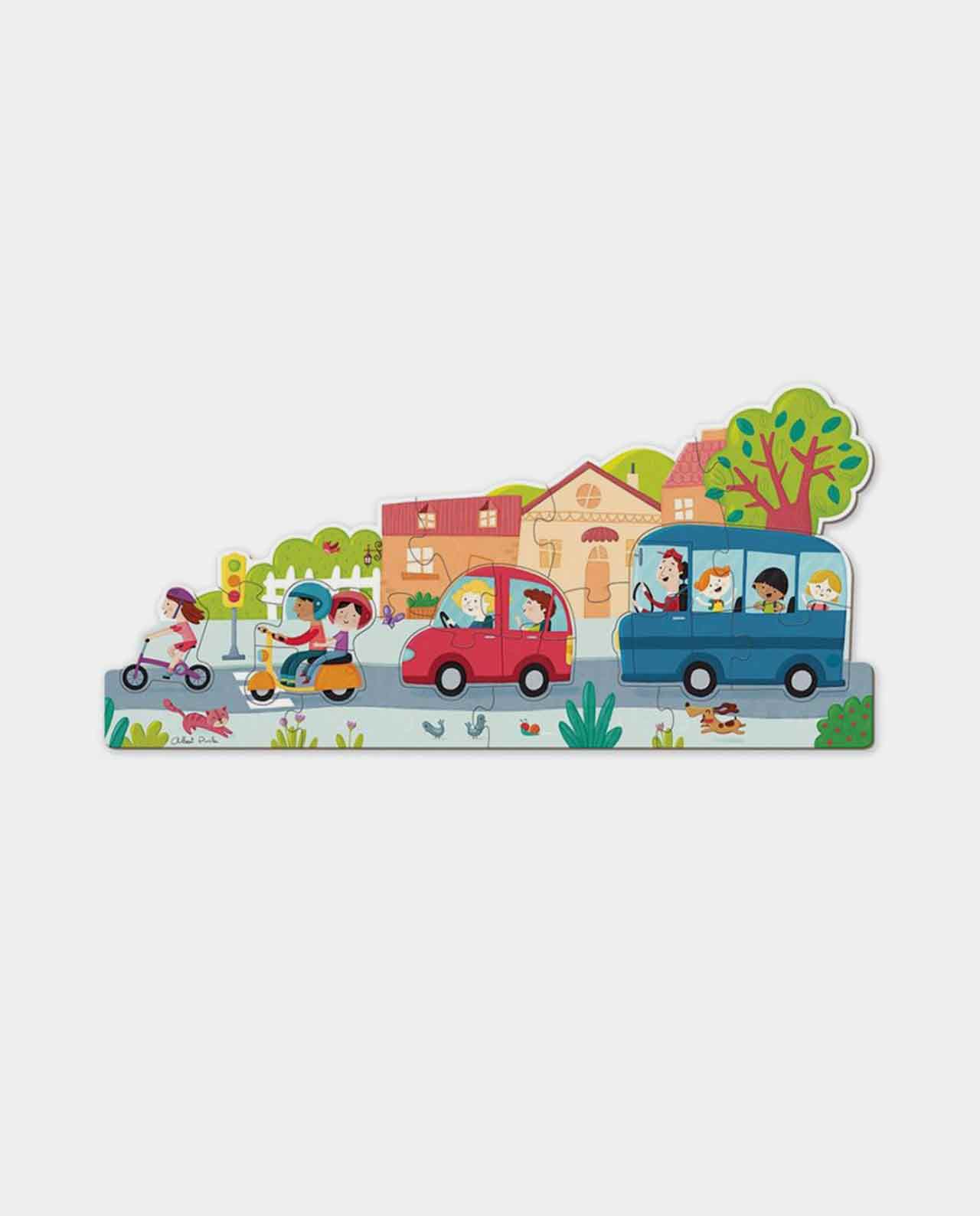 Puzzle XXL Los Vehículos Goula - Imagen 2