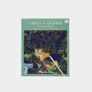 Tarjetas Rasca-Rasca Tout Autour du Monde Moulin Roty