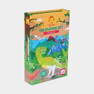 Set Colorear Dinosaurios Tiger Tribe