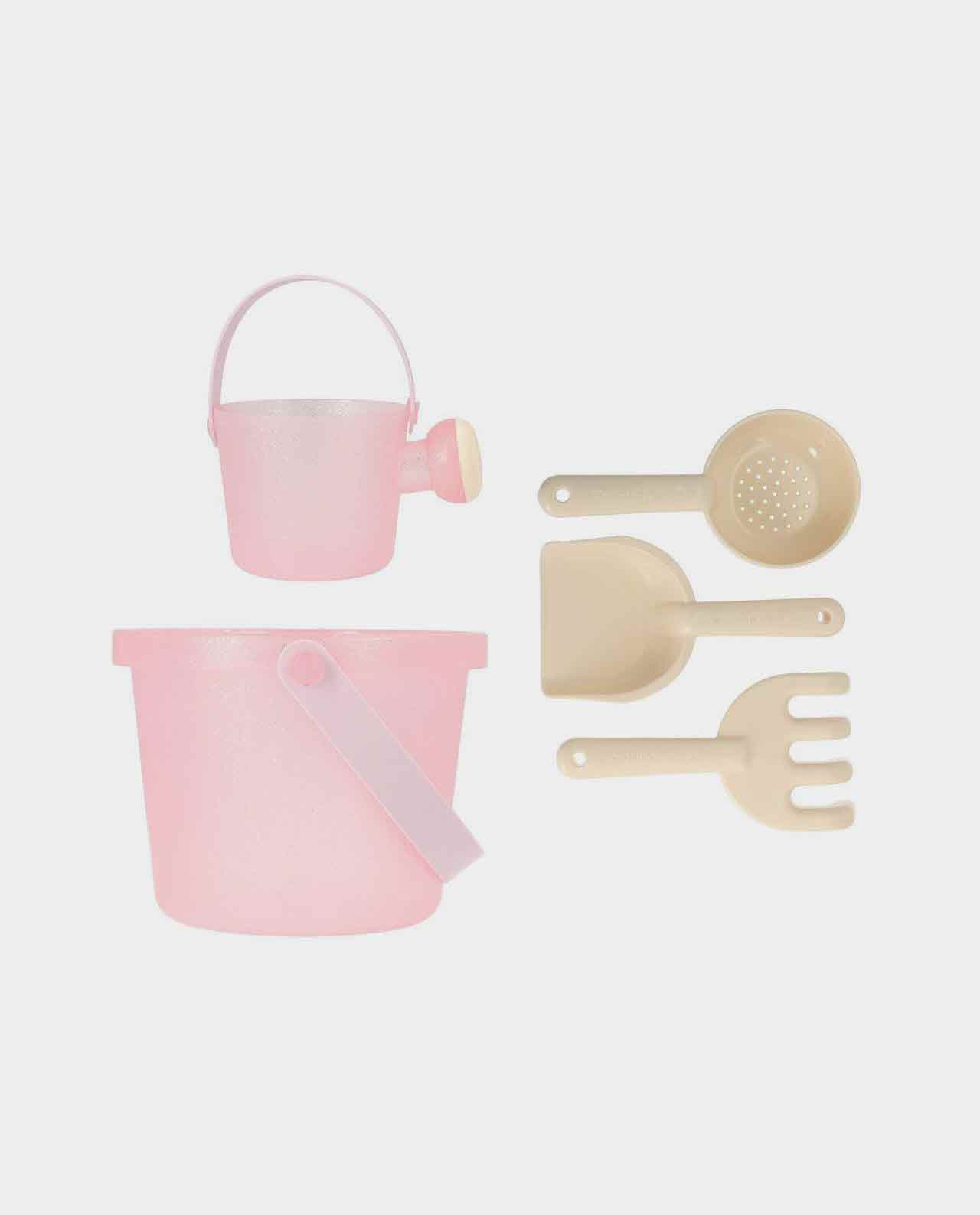 Set de Juguetes de Playa Cubo Glitter