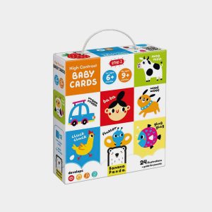 Tarjetas Alto Contraste Formas Banana Panda Step 2