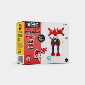 The OFFBITS Artbit Robot Rojo 3 en 1