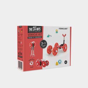 The OFFBITS Vehículo Rojo 3 en 1