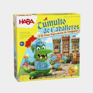 Tumulto de caballeros y el gran espectáculo de dragones HABA