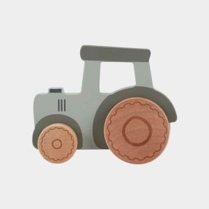 Tractor de Madera Pequeña Granja Little Dutch