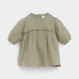 Vestido con frunce en la cintura Culinary Louro Play Up