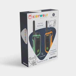 Walkie Talkie Kidytalk Amarillo-Verde