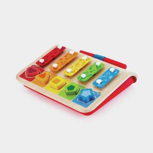 Xilófono Clasificador de Formas Hape