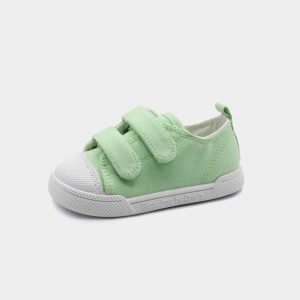 Zapatillas Lona Melón Verde – Crio’s Blanditos