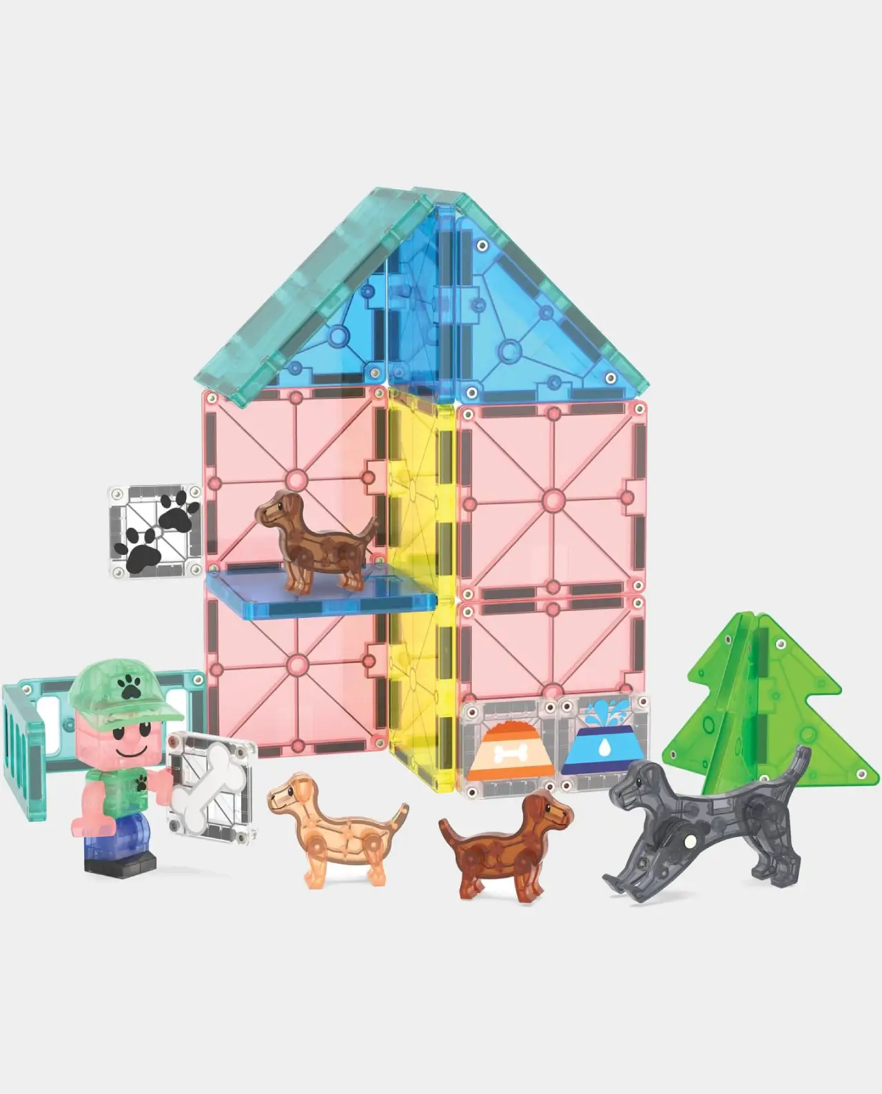 Magna-Tiles Puppy Park 27 pzas - Imagen 2