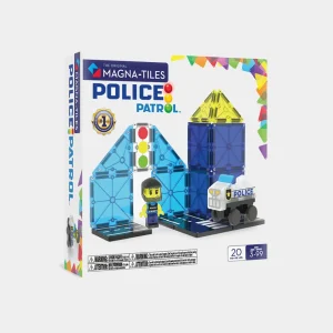 Magna-Tiles Police Patrol 20 pzas