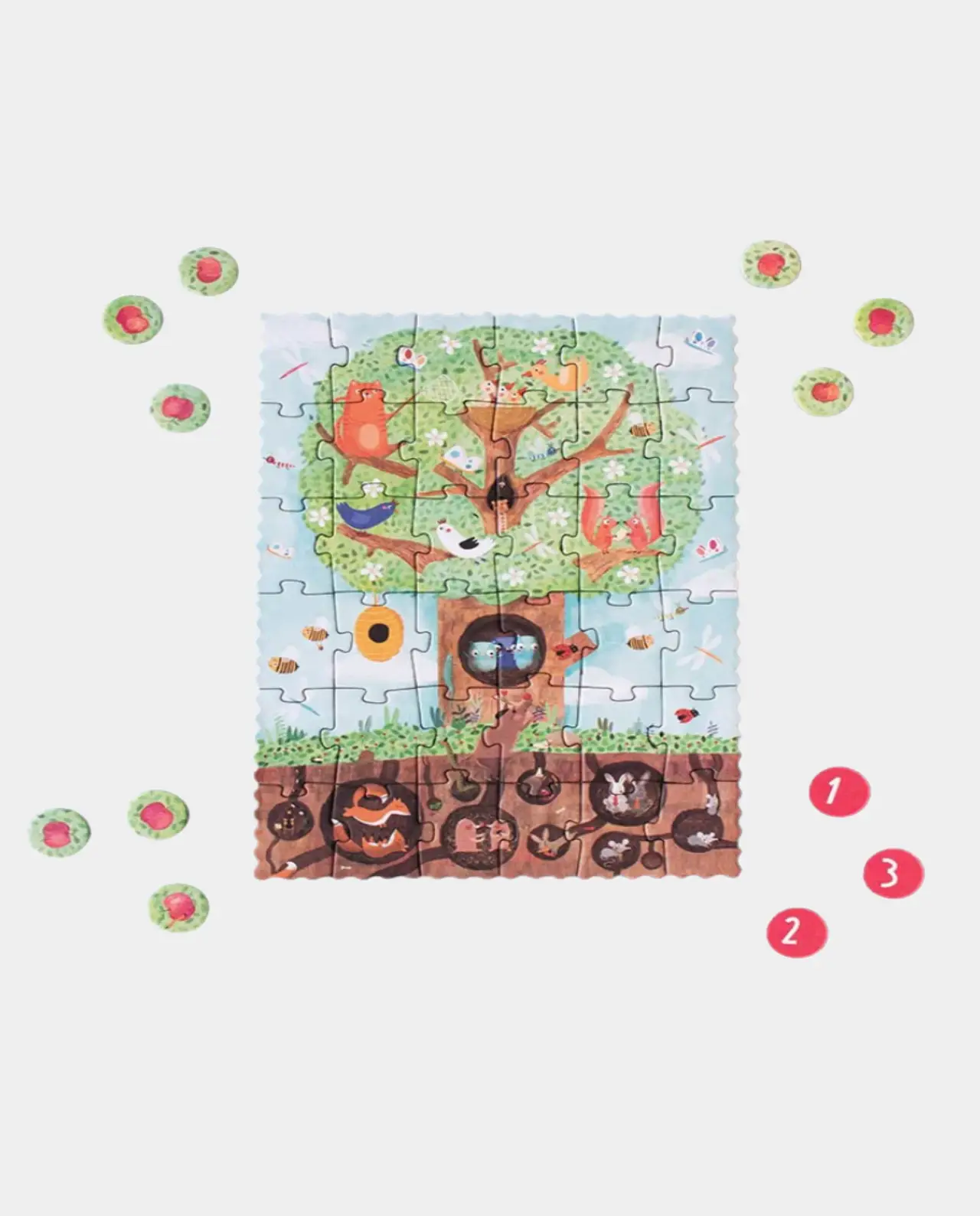 Tiny Puzzle Pommier Londji - Imagen 2