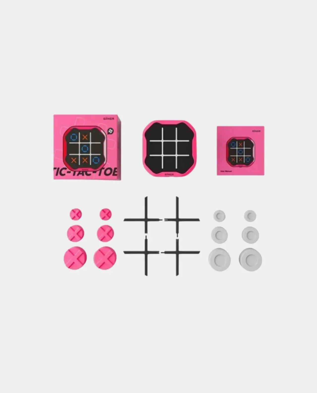 Tic Tac toe Bolt Rosa- Giiker - Imagen 2